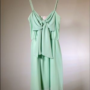 Mint green sundress